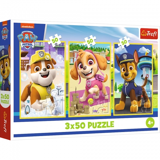Puzzle 3x50 Nasze Pieski Trefl