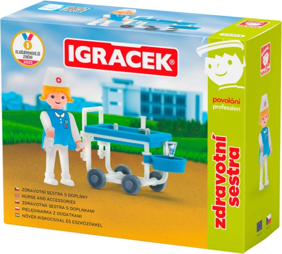 Efko Igráček pielęgniarka – figurka z akcesoriami