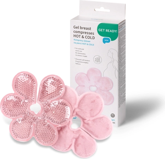 Żelowe wkładki piersiowe Hot & Cold BabyOno