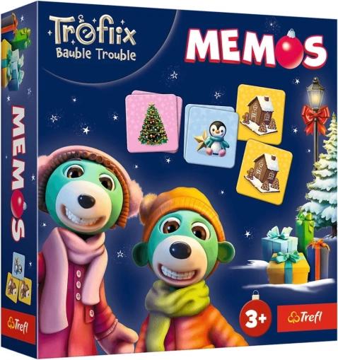 pamięciowa gra memos trefliks bauble trouble od trefl