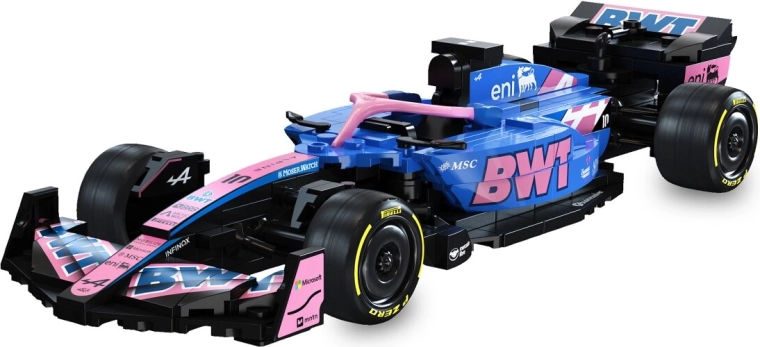 Zestaw konstrukcyjny CaDA BWT Alpine Formula One™ Team A525 1:24 niebieski