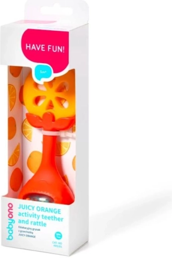 Stymulująca grzechotka 2 w 1