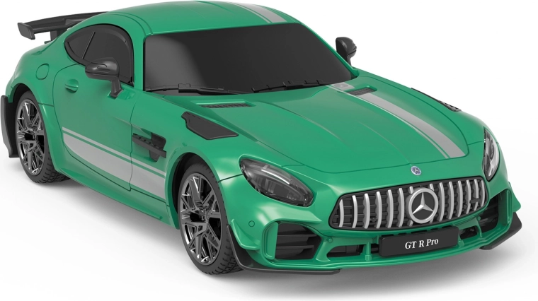 Reel Toys Mercedes-Benz AMG GT R PRO RC samochód zdalnie sterowany 1:24 zielony 17 cm