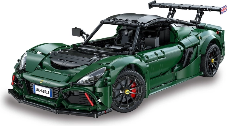 Zestaw konstrukcyjny CaDA Lotus Exige Cup 430 w skali 1:8, zielony