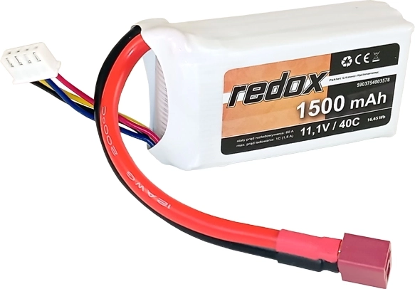 Akumulator LiPo Redox 1500 mAh 11,1 V 40C