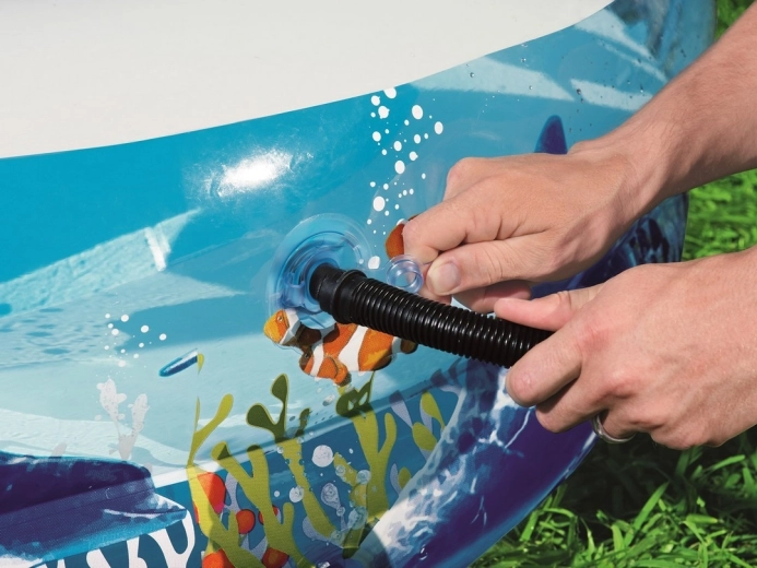 Szybkie pompowanie dzięki dużym zaworom