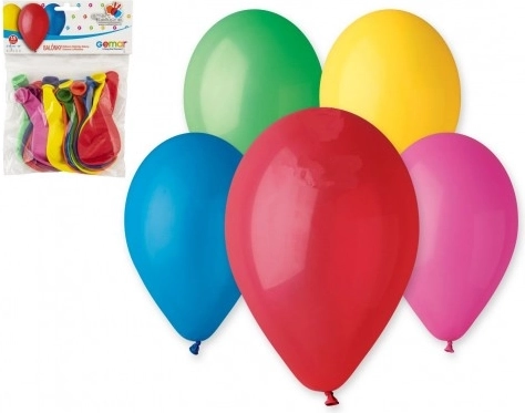 Zestaw pastelowych balonów do nadmuchiwania 26 cm (15 szt.)