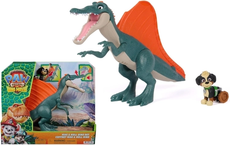 Spin Master Psi Patrol filmowa figurka dinozaura Dino Rex (spinozaur)