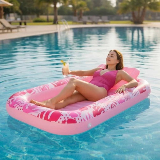 Stabilne krawędzie i wygodna powierzchnia do leżenia