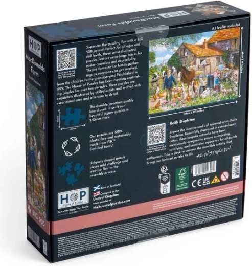 Wysoka jakość wykonania House of Puzzles