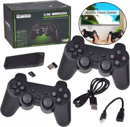 Retro konsola do gier HDMI z 2 kontrolerami i 20000 grami