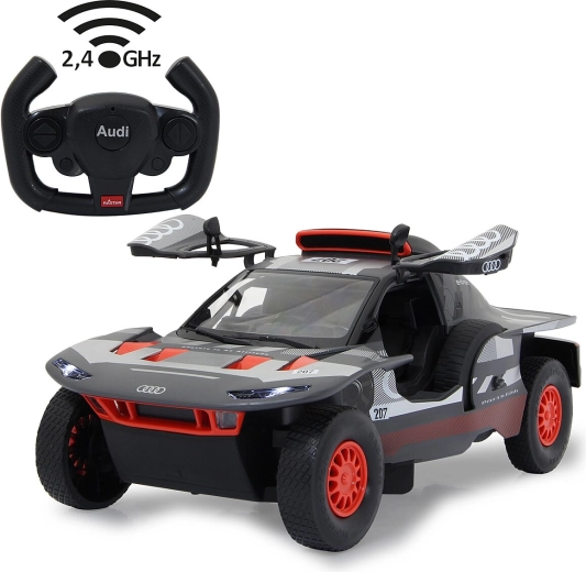 Samochód RC Audi RS Q e-tron E2 1:14 szary