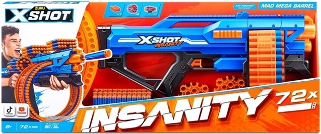 ZURU X-Shot Insanity mega wyrzutnia Mega Barrel