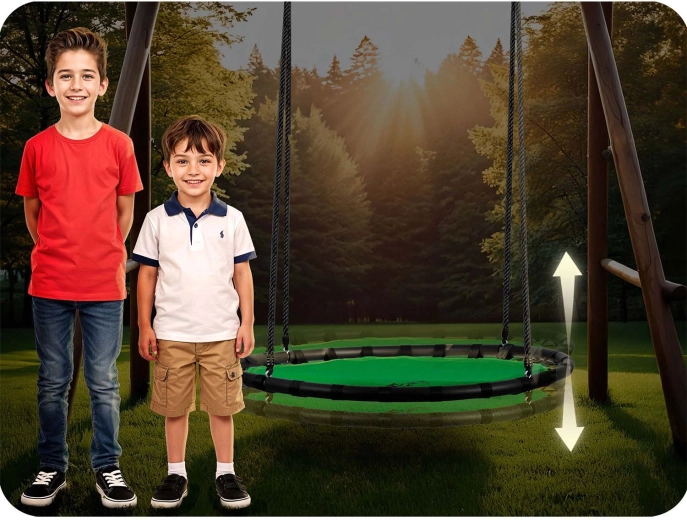 Regulowane wysokościowo liny dla dzieci i dorosłych