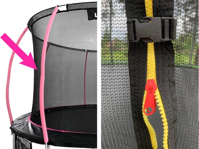 Wewnętrzna siatka do trampoliny Sport Max 12ft Pink