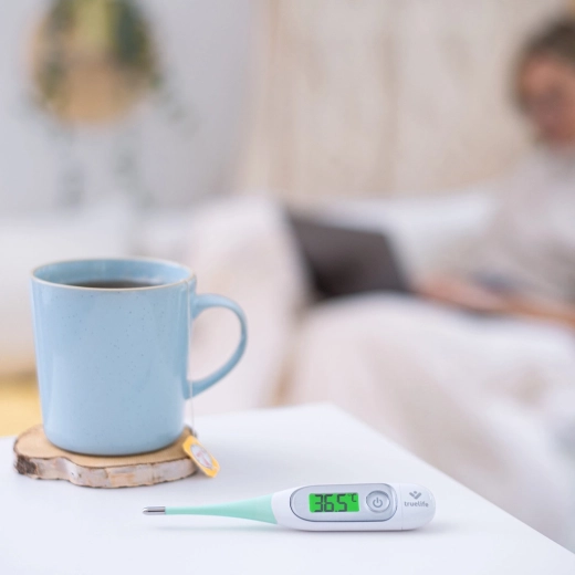 Szybki termometr cyfrowy z kolorowym wyświetlaczem