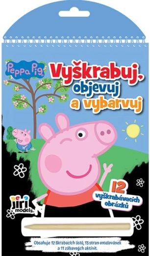 Wydrapuj, odkrywaj, koloruj – Świnka Peppa