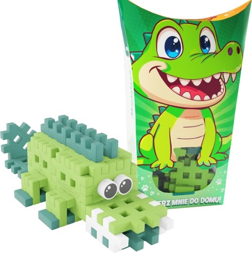 Klocki Mini Waffle Pocket Pets – krokodyl