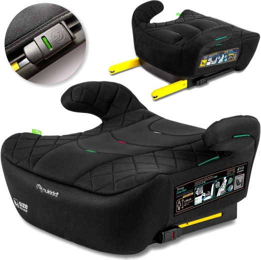 Nukido Louis podkładka samochodowa z Isofix i-Size 125–150 cm (22–36 kg)