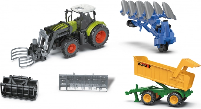 Traktor Ładowarka z Efektami i Akcesoriami 29 cm