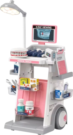 Realistyczny gabinet dentystyczny na kółkach