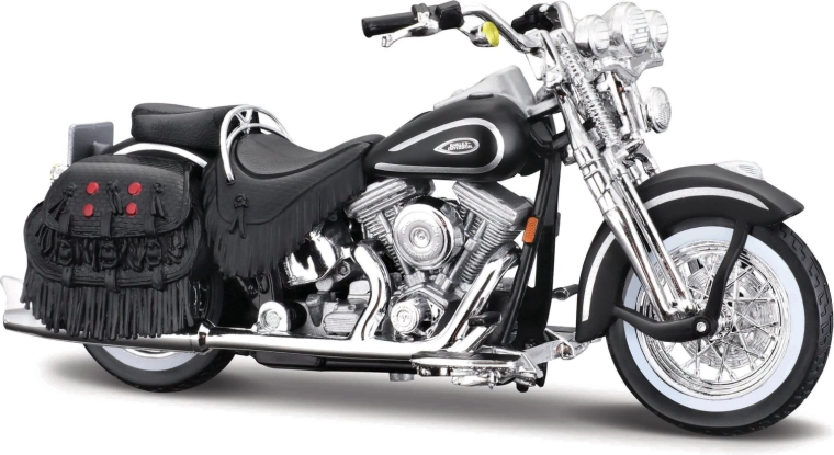 Maisto Harley-Davidson 1999 FLSTS Heritage Softail Springer czarny 1:18
