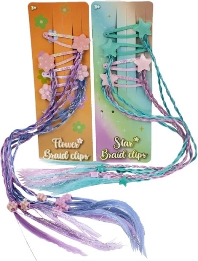 Błyszczące warkoczyki dla efektu glamour