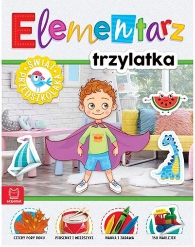 Elementarz dla 3-letnich dzieci Świat przedszkolaka (wyd. 2)