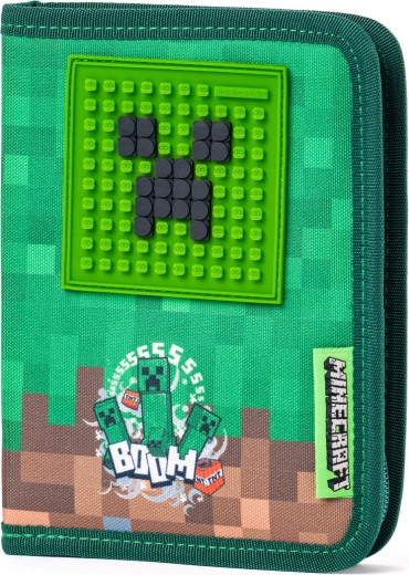 Motyw Minecraft i zestaw pixeli do Creepera