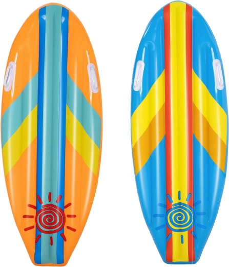 Nadmuchiwana pływająca deska Bestway 114 × 46 cm pomarańczowa