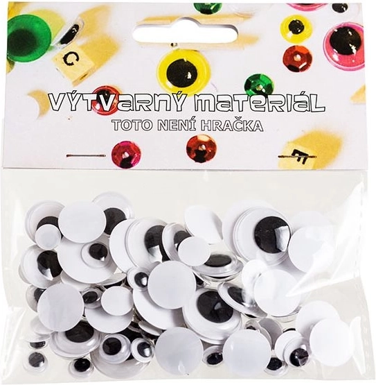 Oczy z ruchomą źrenicą do tworzenia