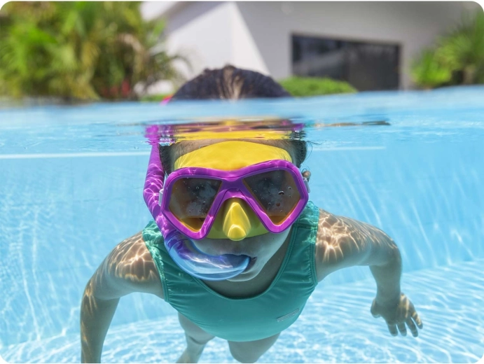 Szerokie pole widzenia i ochrona UV