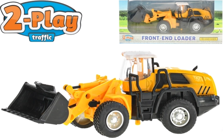 2-Play Traffic metalowa ładowarka 16,5 cm z napędem typu pull-back