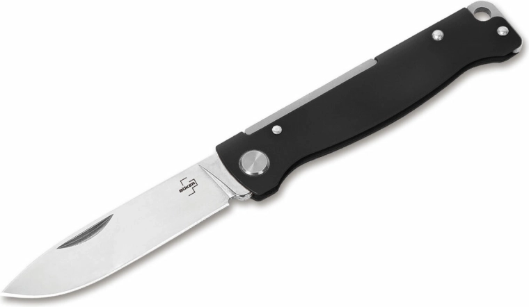 Böker Plus Atlas Black składany nóż kieszonkowy 6,7 cm