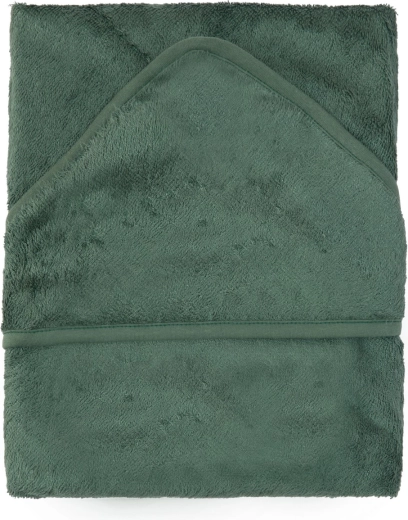 Ręcznik z kapturem Timboo XXL 95 × 95 cm Aspen Green