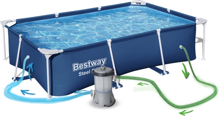 Czysta woda dzięki pompie filtracyjnej i cyrkulacji