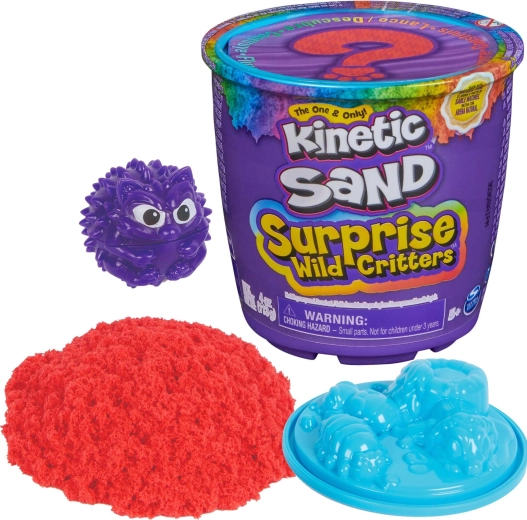 Kinetic Sand Niespodzianka Dzikie zwierzęta - 1 sztuka