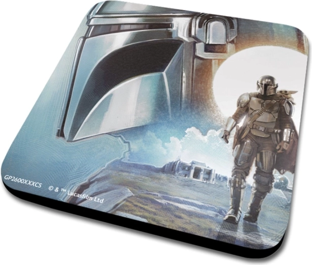 Podkładka z hełmem Mandalorianina