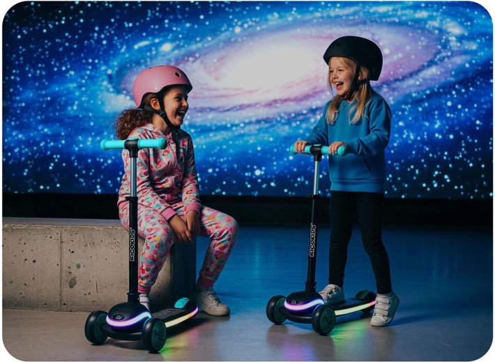 Szybkie składanie i regulowana kierownica