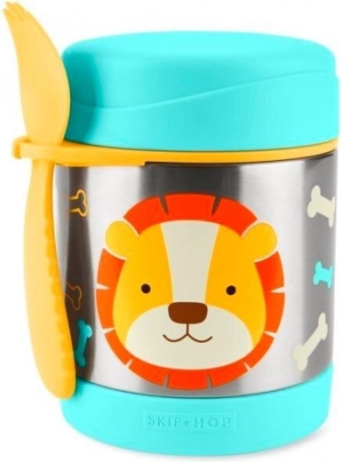 Skip Hop Zoo termoska ze stali nierdzewnej dla dzieci z krokodylem