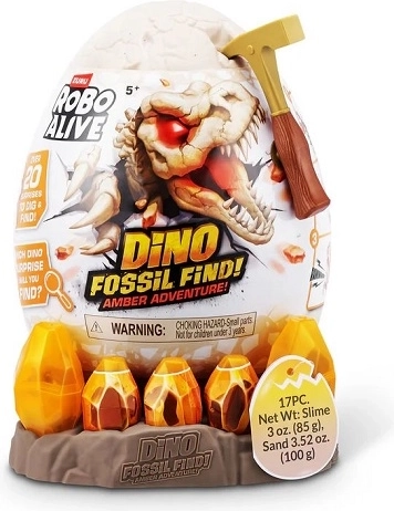 Zuru Robo Alive Dino Fossil Find: Amber Adventure - 1 szt.