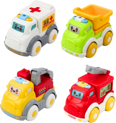 Zabawa push-and-go z napędem ciernym