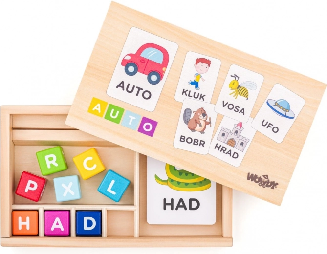 Woody układaj słowa – gra edukacyjna dla dzieci