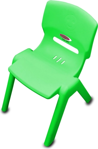 Dziecięce plastikowe krzesło Jamara Smiley zielone