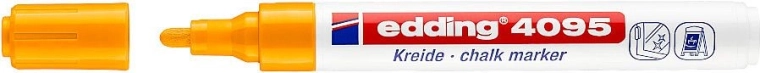 Kredowy marker Edding 4095 neonowo pomarańczowy