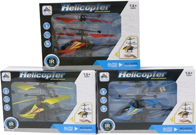 Zdalnie sterowany helikopter RC sterowany dłonią