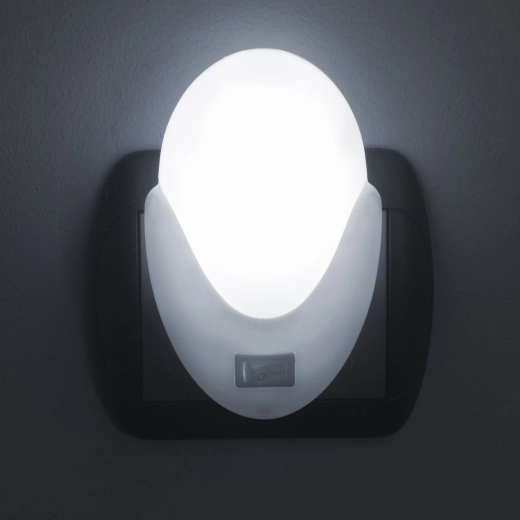 LED-owa lampka nocna Phenom z wyłącznikiem