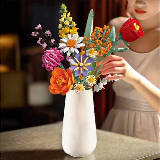 W pełni regulowane łodygi i kwiaty