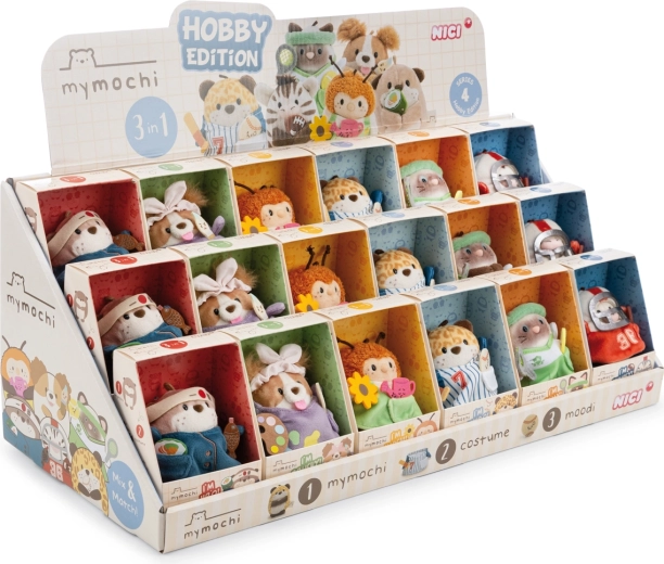 Nici MyMochi ekspozytor ladowniczy Hobby edition 8 cm (18 szt.)