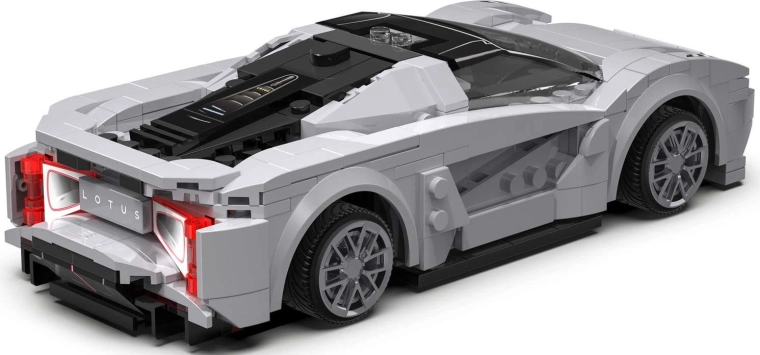 Detaliczny design legendy LOTUS Evija